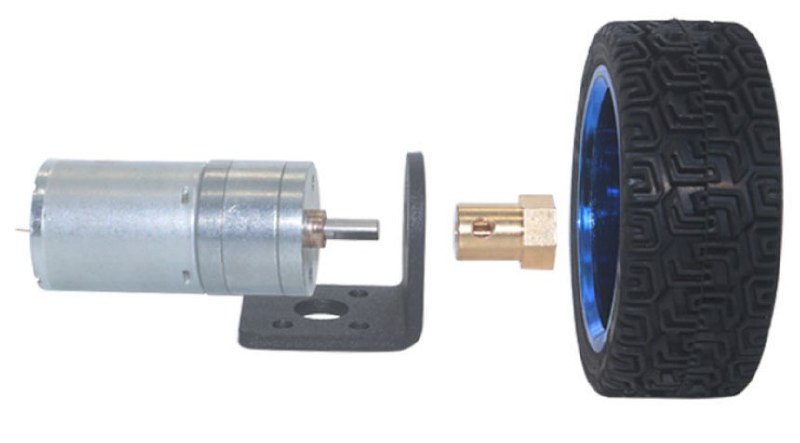 Редукторный двигатель 6V 620RPM